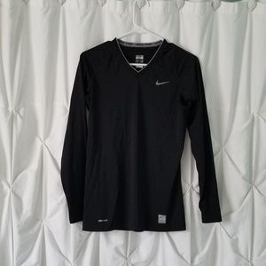 Two Nike Dry Fit Long Sleeve Shirts